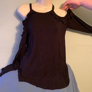 West coast love cold shoulder long sleeve